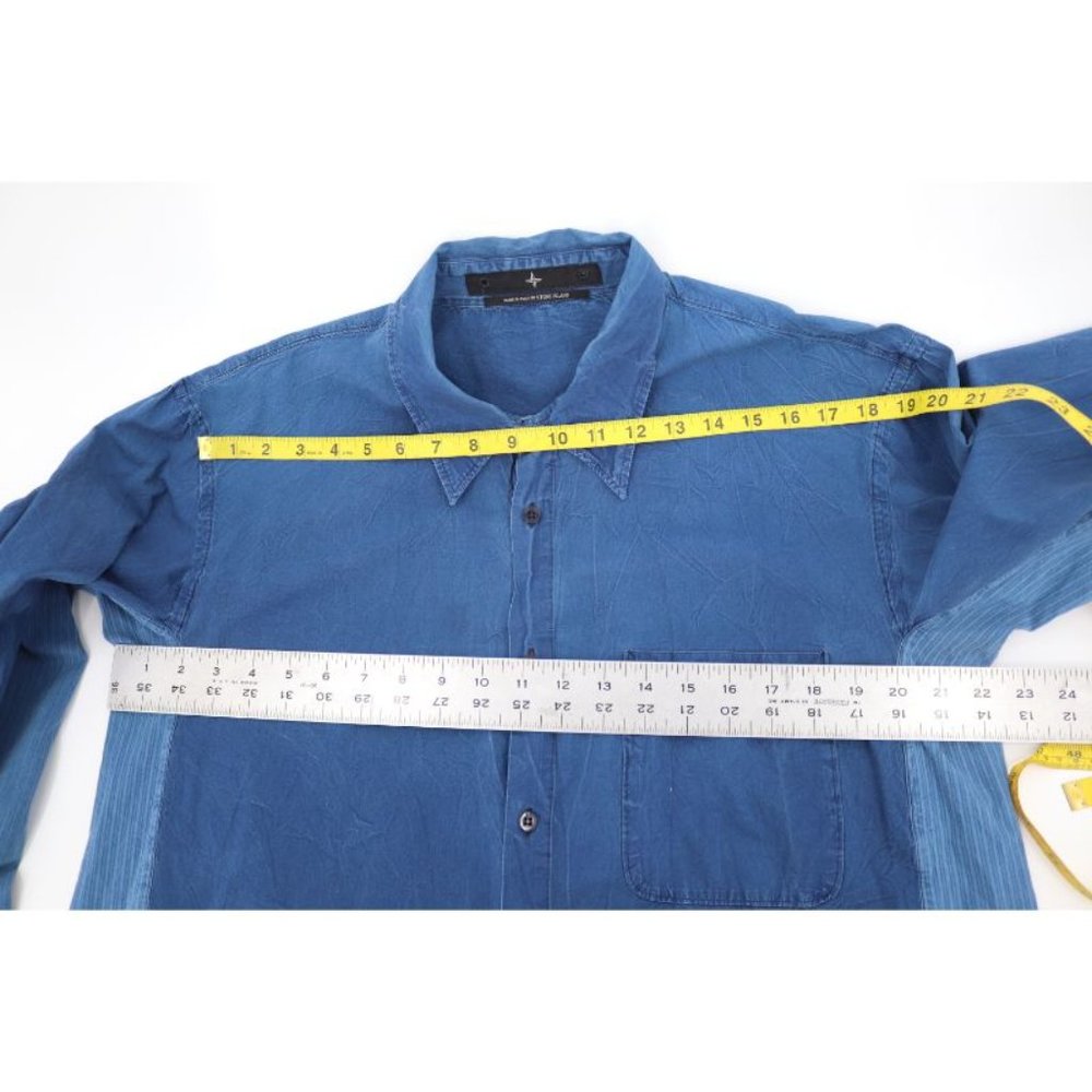 Stone Island denims button up shirt men's XL - Picture 10 of 12